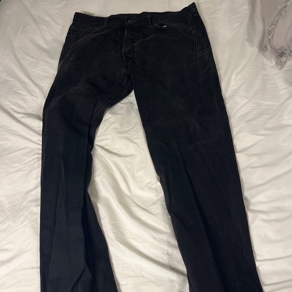 Levi’s 501 Men’s size 36/34 Black - Picture 2 of 5